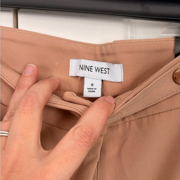 Nine West Tan Straight Leg Women's Pants - Picture 4 of 4